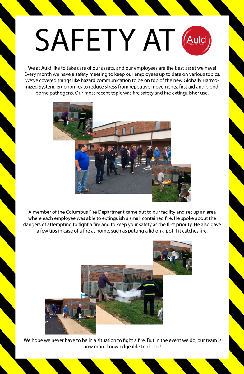 Safety at Auld information